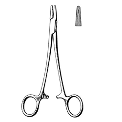 Sklar Surgi-OR Mayo-Hegar Needle Holder, Straight - 5-1/4"