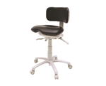 Brewer 9500B-L Premium Ergonomic Dental Stool (Low Height)