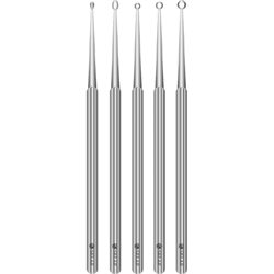 Sklar Disposable Ear Curette Non-Sterile, Assorted - 5-3/4"