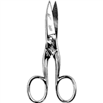 Sklar Toenail Scissors, Curved - 4-1/4"