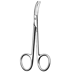 Sklar Merit Suture Scissors, Shortbent - 3-1/2"