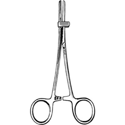 Sklar Merit, Tube Occluding Forceps Straight - 7-1/2"