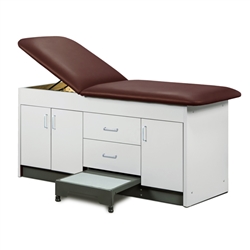 Clinton 9705 Doors & Drawers Step-Up Cabinet Treatment Table