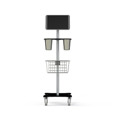 ViewBladder 10 Mobile Cart w/ Basket & Two Cups