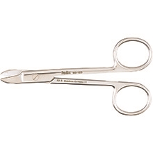 Miltex Wire Cutting Scissors, 4-3/4", Curved