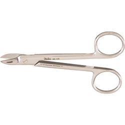 Miltex Wire Cutting Scissors, 4-1/4", Curved