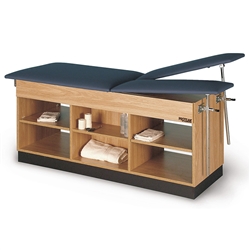 Hausmann A9065 Split Leg Table - Open Storage Shelf