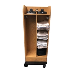 Hausmann 2-Bay Recovery Cart & Cabinet