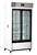 33 Cubic Foot Premier Double Sliding Glass Door Chromatography Refrigerator