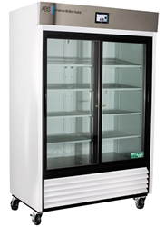 47 cu ft ABS TempLog Premier Laboratory Double Sliding Glass Door Refrigerator, Touch Screen - Hydrocarbon (Medical Grade)