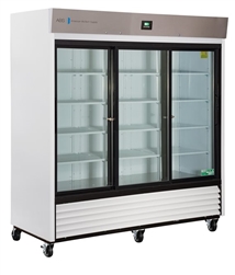 69 cu ft ABS Premier Triple Sliding Glass Door Laboratory Refrigerator - Hydrocarbon (Medical Grade)