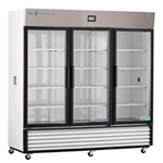 72 cu ft ABS TempLog Premier Triple Swing Glass Door Chromatography Refrigerator, Auto Defrost - Hydrocarbon (Medical Grade)