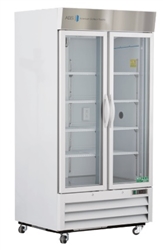 36 Cubic Foot Double Swing Glass Door Chromatography Refrigerator - Hydrocarbon (Medical Grade)