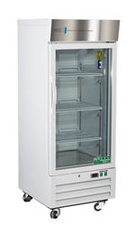 12 cu ft ABS Standard Single Glass Door Laboratory Refrigerator - Hydrocarbon (Medical Grade)