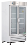 36 Cubic Foot ABS Double Swing Glass Door Laboratory Refrigerator - Hydrocarbon