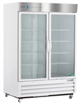 49 Cubic Foot ABS Double Swing Glass Door Laboratory Refrigerator - Hydrocarbon