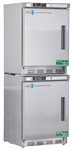 9 cubic foot ABS Premier Refrigerator & Freezer Combination Stainless Steel, Left Handed - Hydrocarbon (Medical Grade)