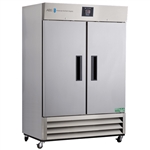 49 cu ft Premier Series Stainless Steel Freezer - Hydrocarbon (Temperature Range: -15°C to -25°C)