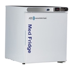 1 Cu Ft ABS Premier Countertop Refrigerator, Left Handed - Hydrocarbon (Medical Grade)  (Temperature Range: 2°C to 8°C )
