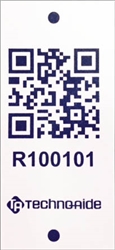 Techno-Aide Apron-Hub QR Serial Number Labels