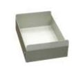 Harloff Aluminum Storage Bin without Divider