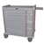 Harloff Medication Box Cart, Aluminum Unit Dose with Key Lock