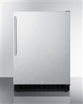 4.8 Cu Ft ADA Built-in Undercounter Stainless Steel Refrigerator (General Purpose)