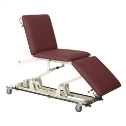 Armedica Treatment Table - 3 Section Bar Activated Hi Lo With Drop Ends