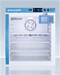Accucold ARG1MLDL2B 1 cu ft Compact Laboratory Refrigerator w/ Glass Door & Digital Data Logger