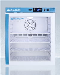 Accucold ARG1PV Performance Pharmacy-Vaccine Refrigerator 1 Cu. Ft. with Glass Door