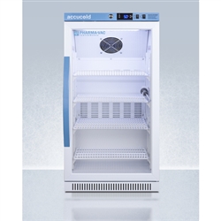 AccuCold ARG31PVBIADA 2.83 cu ft Built-In Vaccine Refrigerator w/ Glass Door (ADA Height)