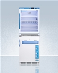 AccuCold ARG6PV-VT65MLSTACKMED2 9.2 cu ft All-Refrigerator/All-Freezer Combination