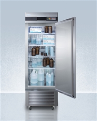 Accucold 23 cu ft Upright Stainless Steel Pharmacy Refrigerator