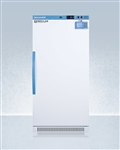 AccuCold ARS8MLDL2B 8 cu ft Upright Laboratory Refrigerator w/ Solid Door & Digital Data Logger