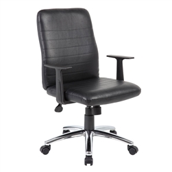 Boss Retro Task Chair with Black T-Arms