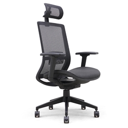 Boss “The Breeze” Mesh Chair with Headrest