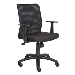 Boss Budget Mesh Task Chair with T-Arms