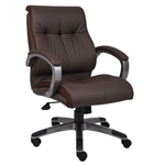 Boss Double Plush Mid Back Executive Chair