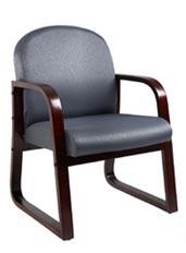 Boss Wood Reception Chair