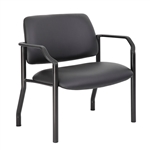 Boss Mid Back Guest Chair, Antimicrobial Vinyl