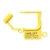 Harloff Breakaway Lock Seal - Yellow, Pack of 100