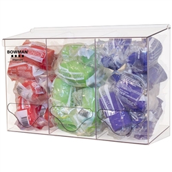 Bowman Bulk Dispenser - Triple Bin - Short