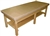 Plain Shelf Bariatric Treatment Table - 1000 lbs Capacity