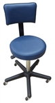 Bailey All Purpose Stool w/ 5 Legs and Adjustable Backrest