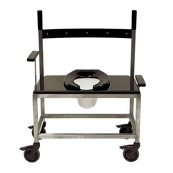 Centicare Bariatric Stainless Steel Commode