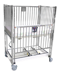 Standard Crib (Infant, Chrome Finish, Crank Fowler)