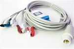 Spacelabs Burdick Direct Connect, One-Piece ECG Cable