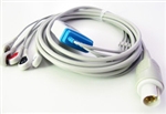 Spacelabs Burdick Direct Connect, One-Piece ECG Cable