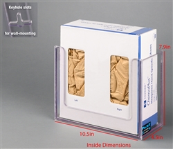 Poltex Chemo Glove Box Holder-1 Box (Wall Mount)