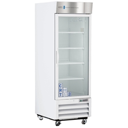 23 cu ft Upright Controlled Room Temperature Cabinet, Glass Door - Hydrocarbon